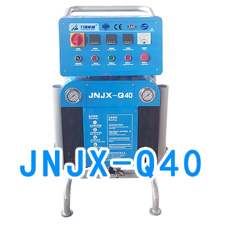 罐體底壁防腐防滲聚脲施工(圖1) JNJX-Q40聚脲噴涂機(jī)